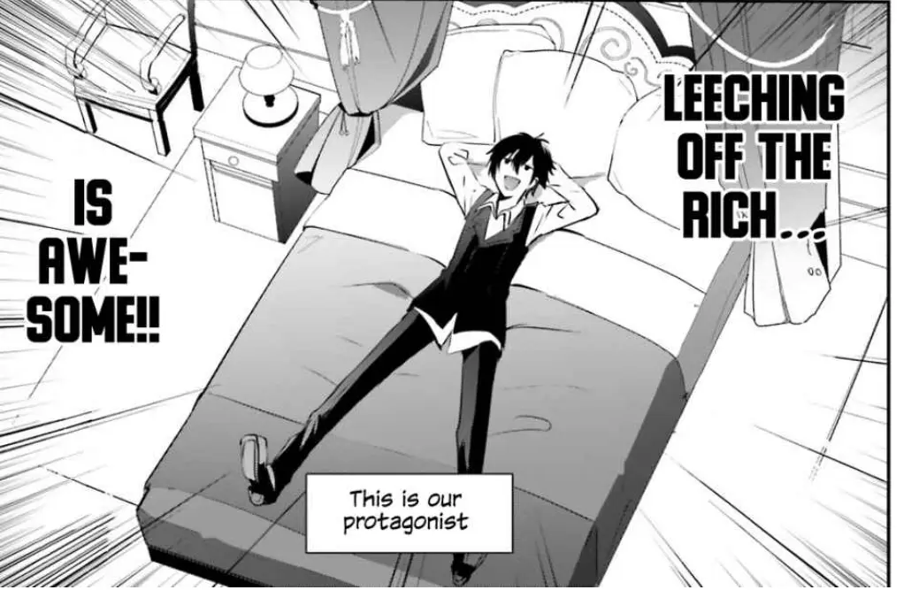 Bed Manga Panel